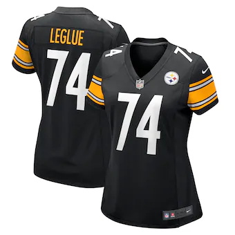 womens nike john leglue black pittsburgh steelers game play